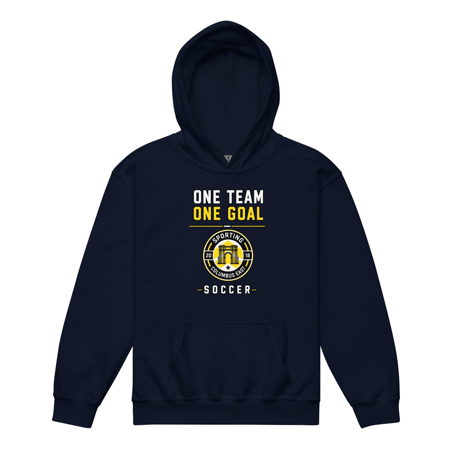 Classic | Youth Hoodie | Sporting Columbus East | Crest Logo