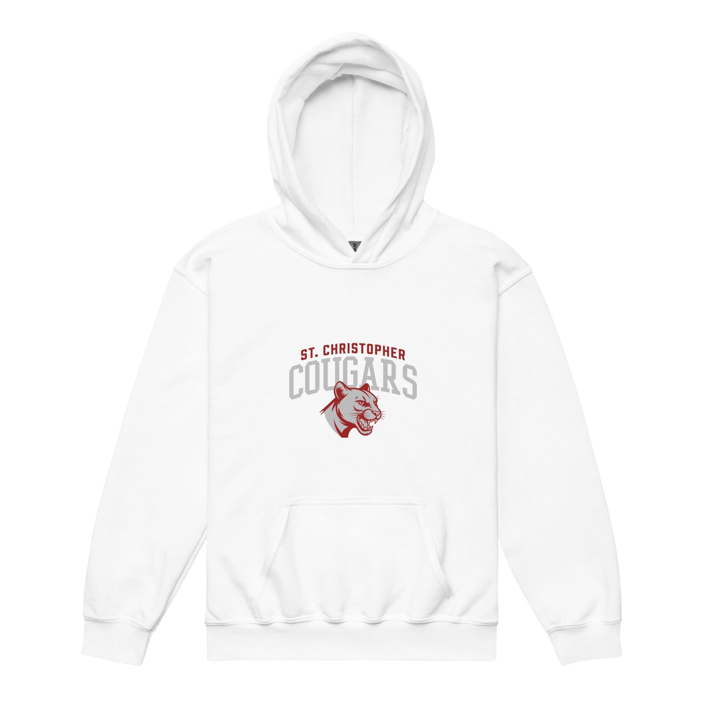 Classic | Youth Hoodie | St. Christopher Cougars | Classic Logo