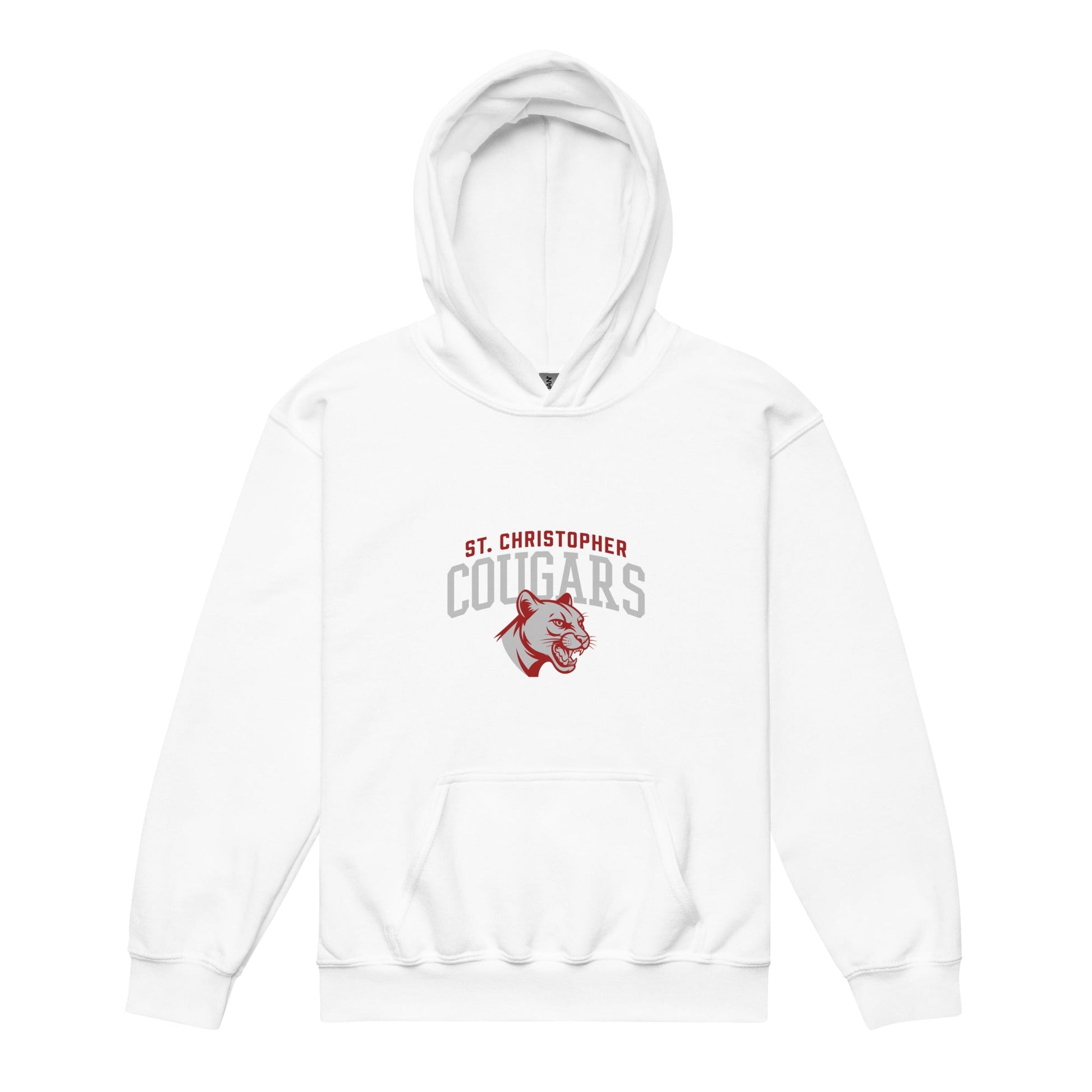Classic | Youth Hoodie | St. Christopher Cougars | Classic Logo