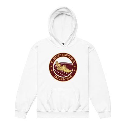 Classic | Youth Hoodie | St. Joseph High School - Track & Field | Badge Logo