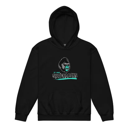 Classic | Youth Hoodie | St. Louis Silverbacks Women’s Football Team | Mascot Logo