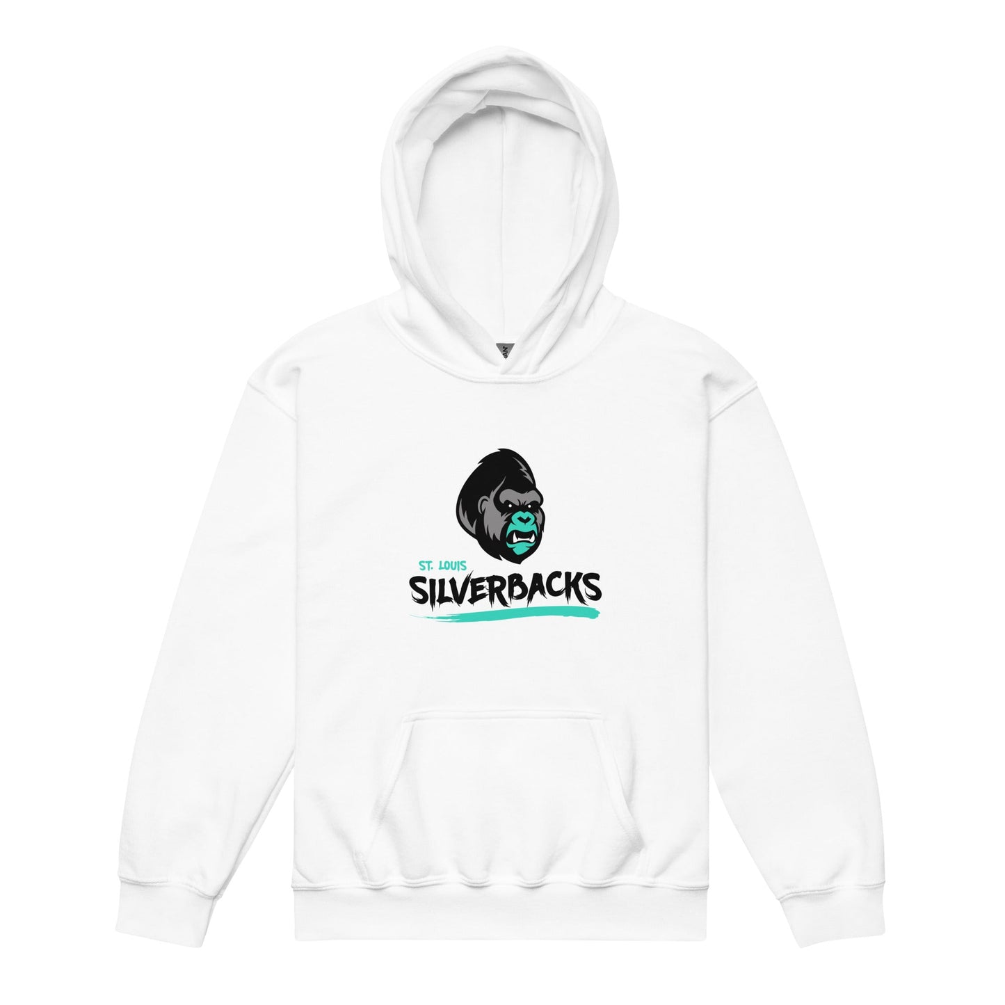 Classic | Youth Hoodie | St. Louis Silverbacks Women’s Football Team | Mascot Logo