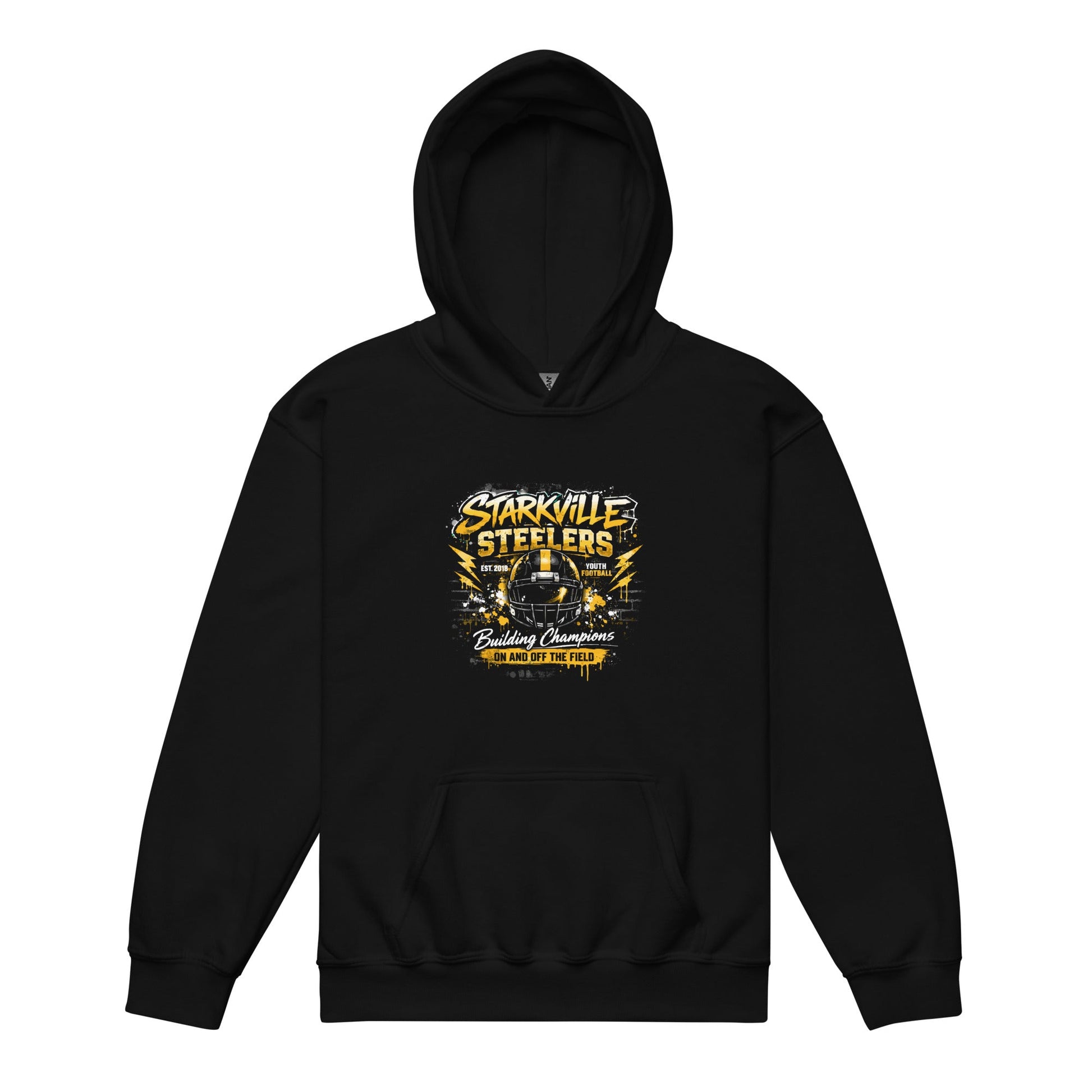 Classic | Youth Hoodie | Starkville Steelers | Modern Classic Logo