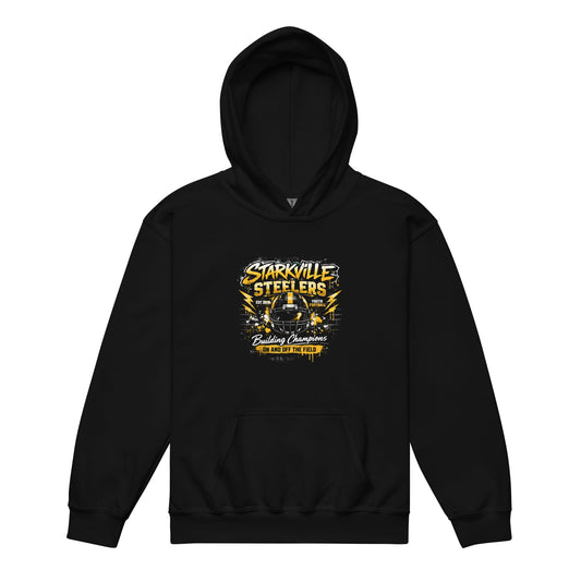 Classic | Youth Hoodie | Starkville Steelers | Modern Classic Logo