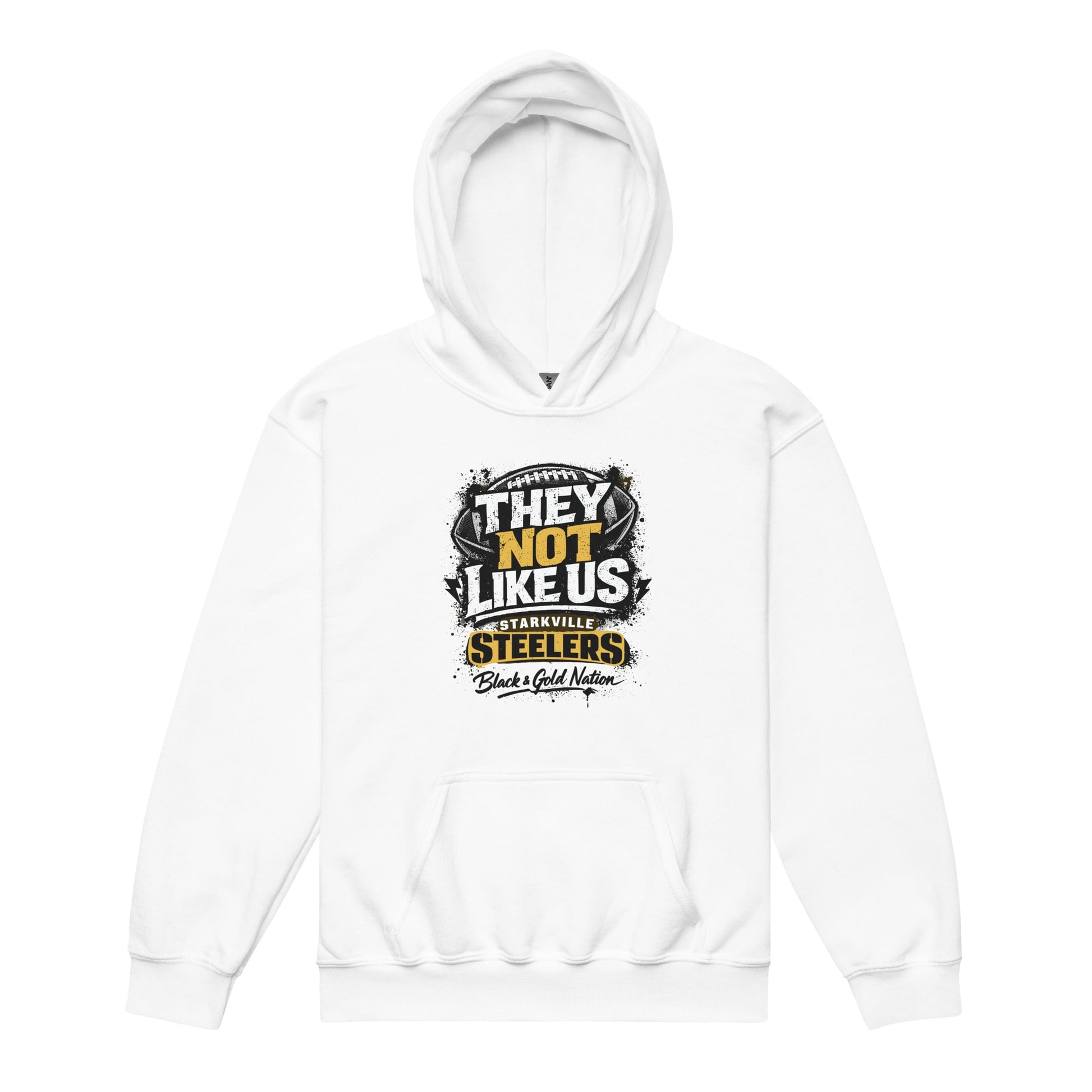 Classic | Youth Hoodie | Starkville Steelers | They Not Like Us Logo