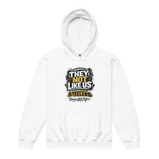 Classic | Youth Hoodie | Starkville Steelers | They Not Like Us Logo