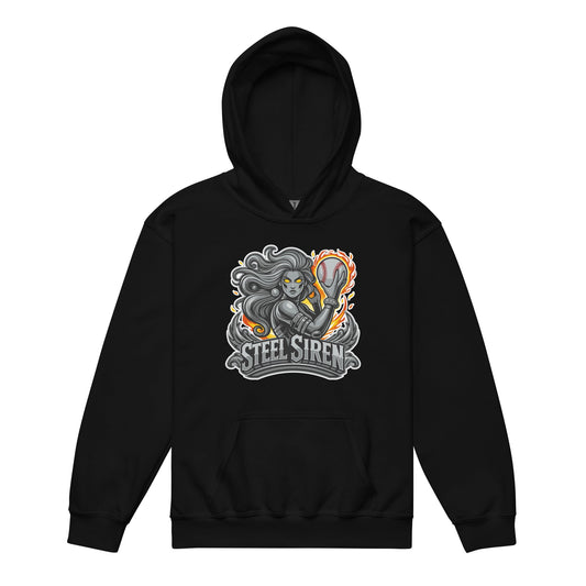 Classic | Youth Hoodie | STEEL SIREN | Mascot Logo