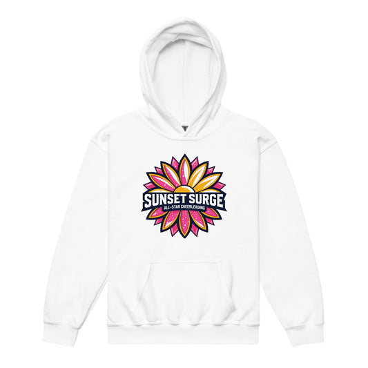 Classic | Youth Hoodie | Sunset Surge All-Star Cheerleading | Bloom Surge Logo