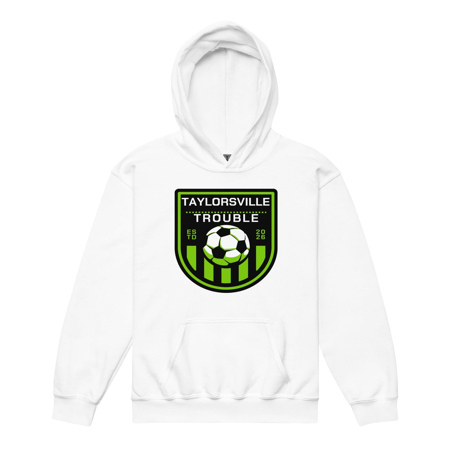 Classic | Youth Hoodie | Taylorsville Trouble | Shield Logo