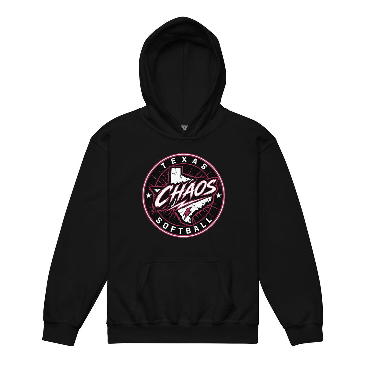 Classic | Youth Hoodie | Texas Chaos | Badge Logo