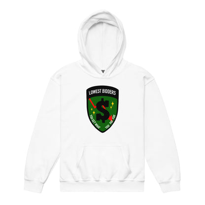 Classic | Youth Hoodie | The Lowest Bidders | Emblem Logo