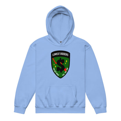 Classic | Youth Hoodie | The Lowest Bidders | Emblem Logo
