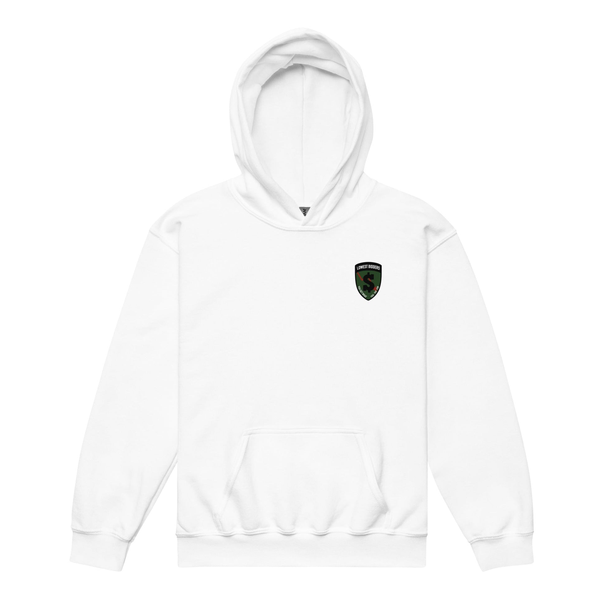 Classic | Youth Hoodie | The Lowest Bidders | Shield Logo