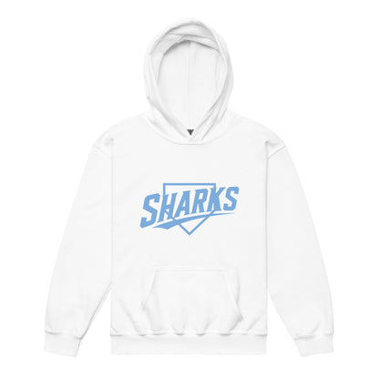 Classic | Youth Hoodie | The Sharks Baseball Team | Crest Logo