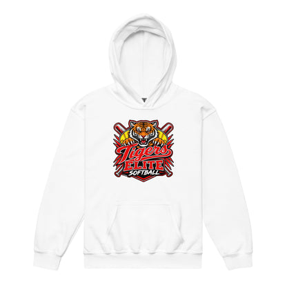 Classic | Youth Hoodie | Tigers Elite Softball | Emblem Logo
