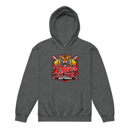 Classic | Youth Hoodie | Tigers Elite Softball | Emblem Logo