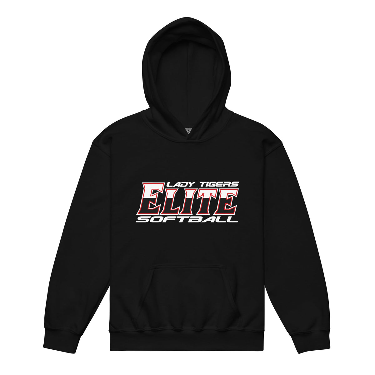 Classic | Youth Hoodie | Tigers Elite Softball | Modern Script Logo