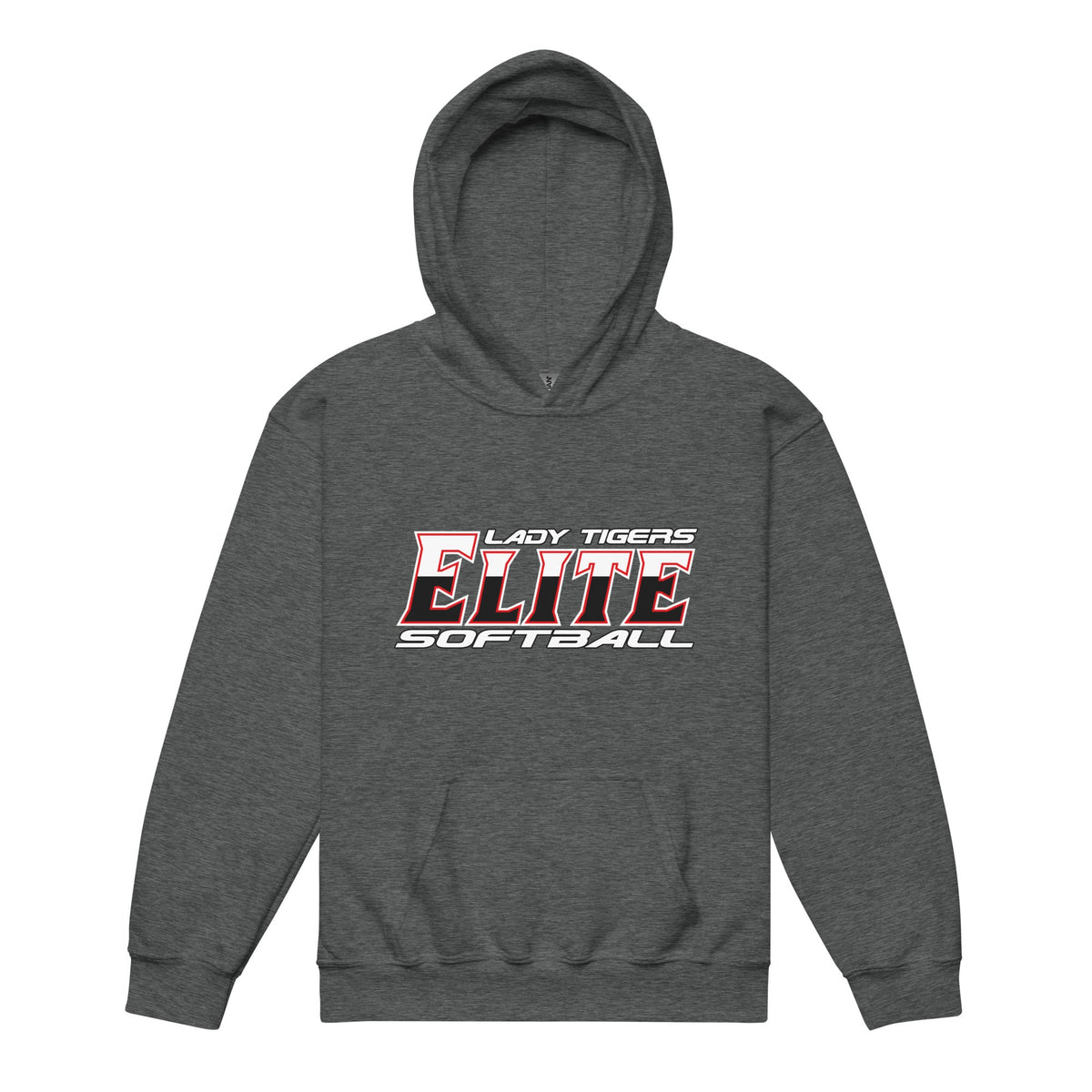 Classic | Youth Hoodie | Tigers Elite Softball | Modern Script Logo