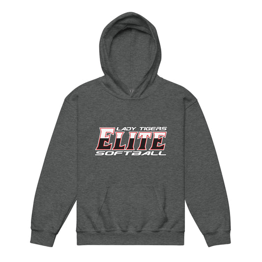 Classic | Youth Hoodie | Tigers Elite Softball | Modern Script Logo