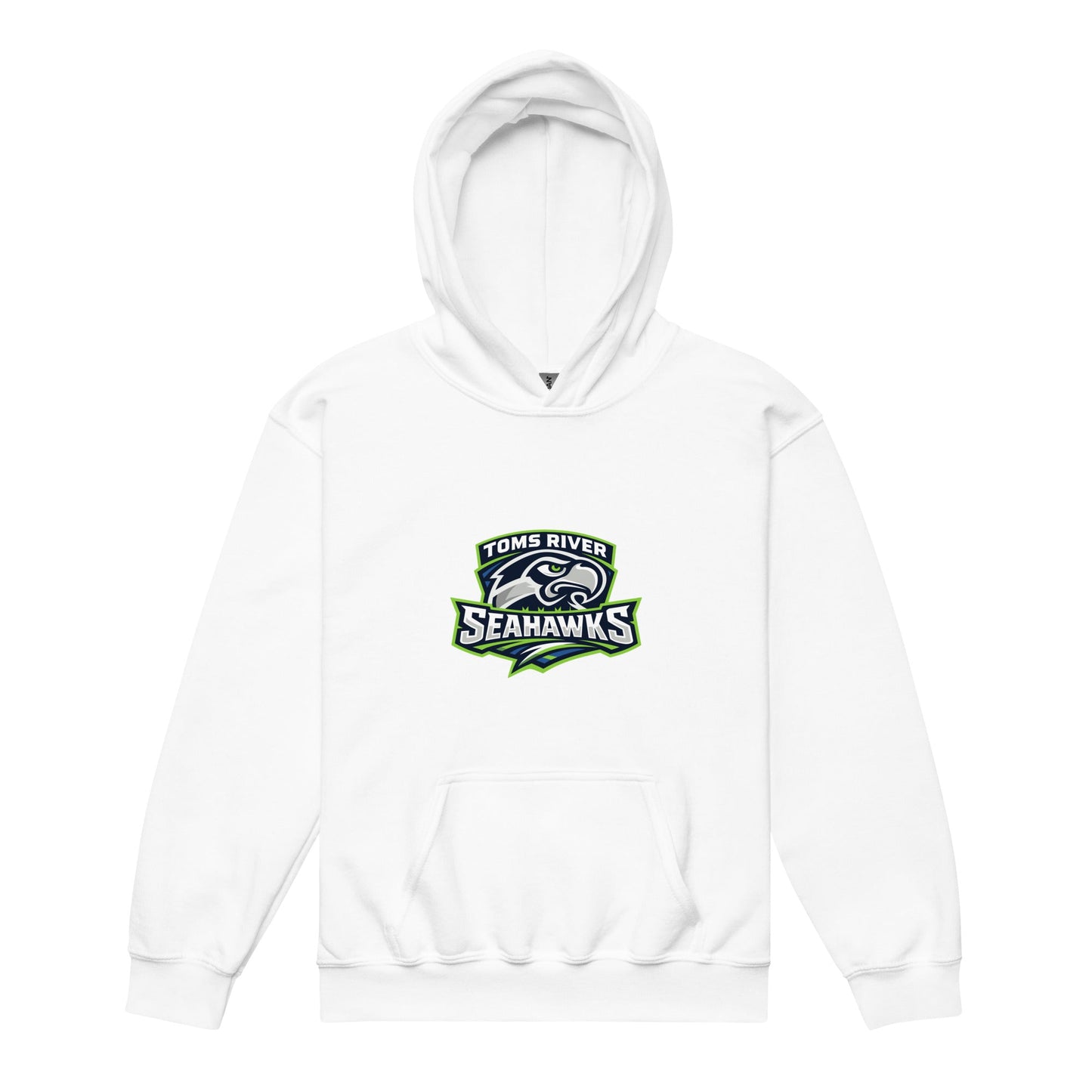 Classic | Youth Hoodie | Toms River Seahawks | Mascot Script Logo
