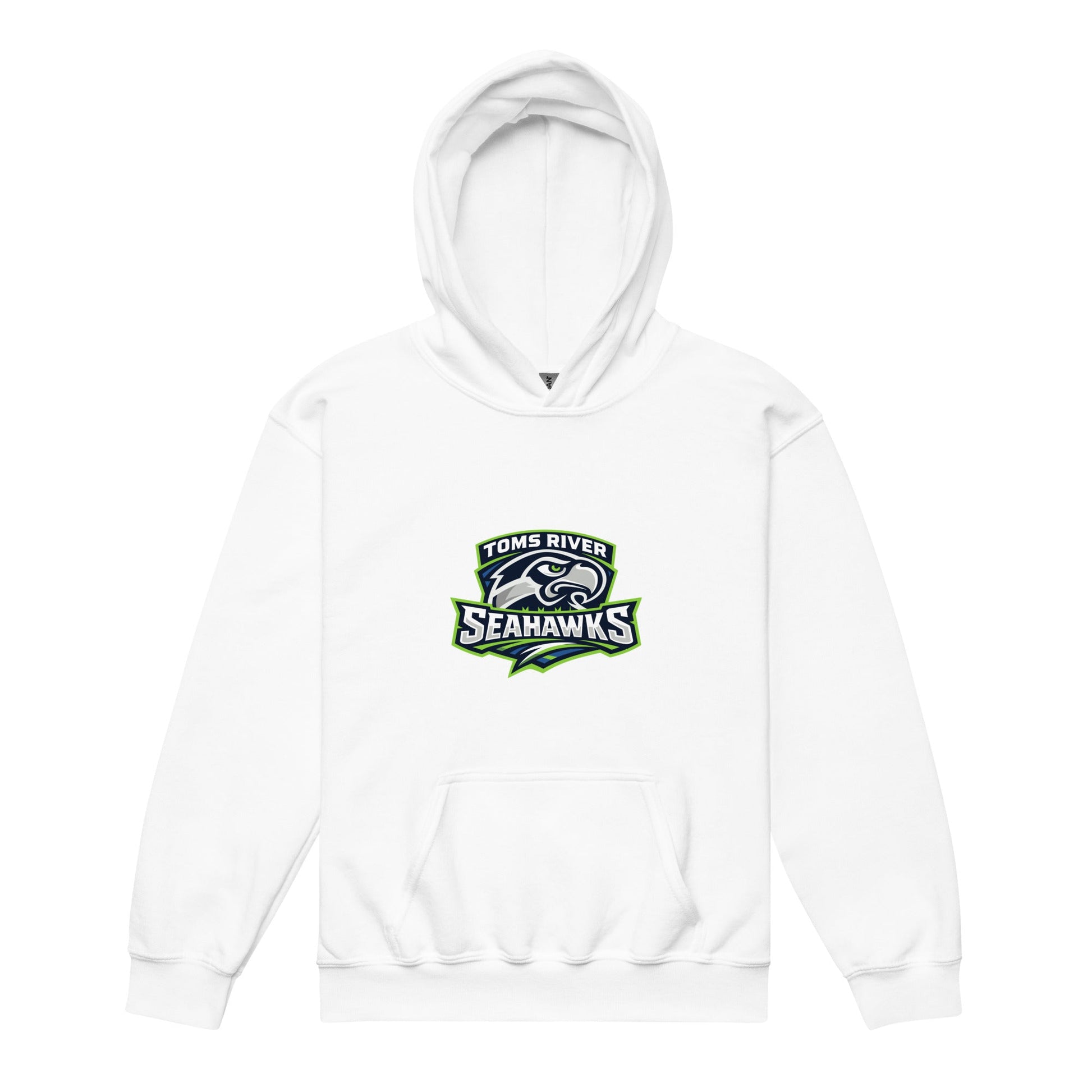 Classic | Youth Hoodie | Toms River Seahawks | Mascot Script Logo