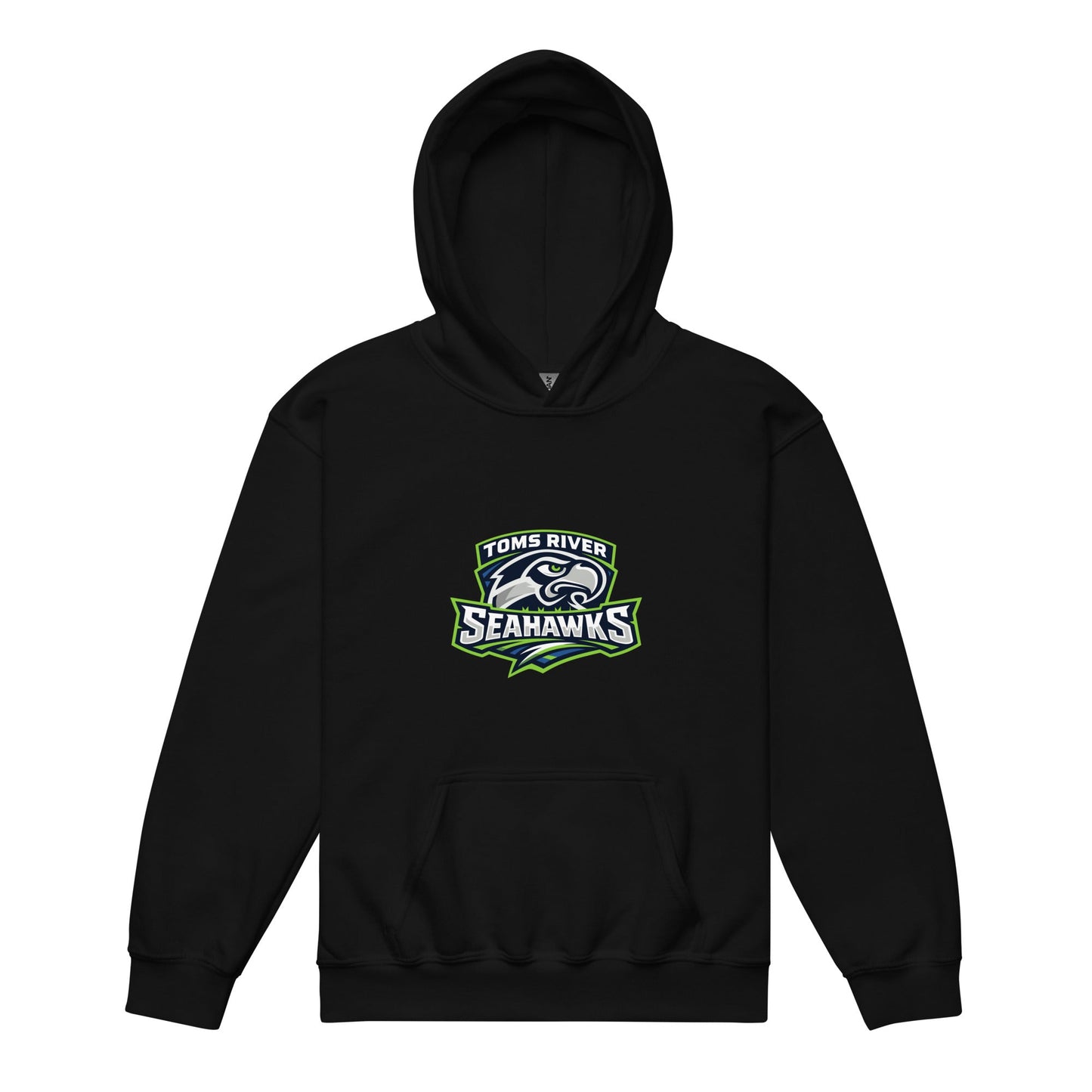 Classic | Youth Hoodie | Toms River Seahawks | Mascot Script Logo