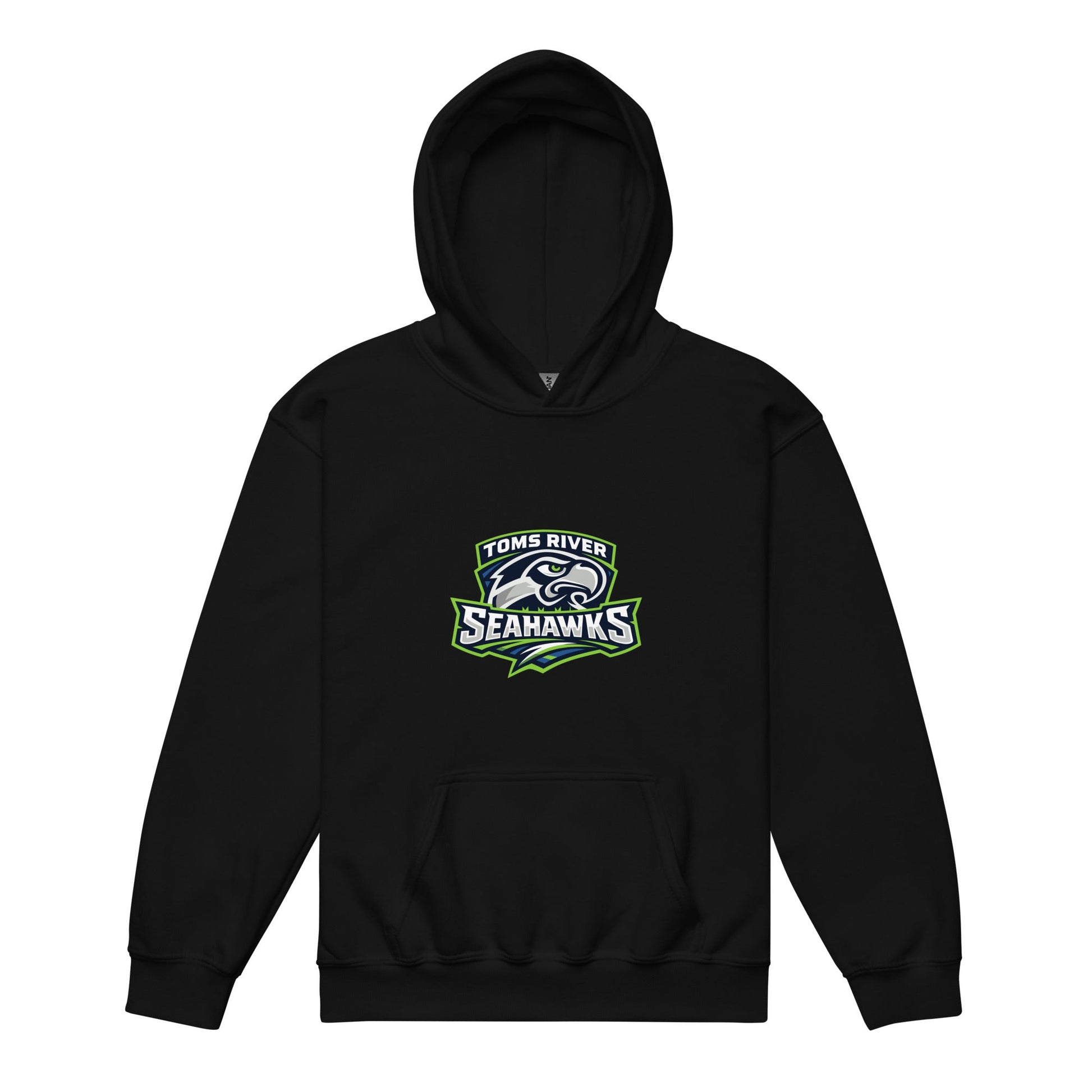Classic | Youth Hoodie | Toms River Seahawks | Mascot Script Logo