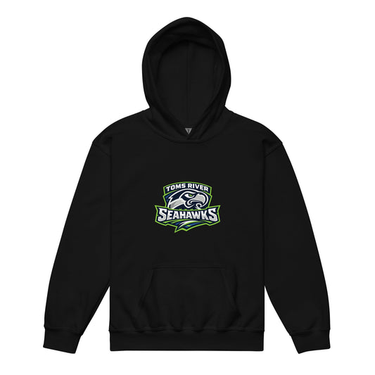 Classic | Youth Hoodie | Toms River Seahawks | Mascot Script Logo