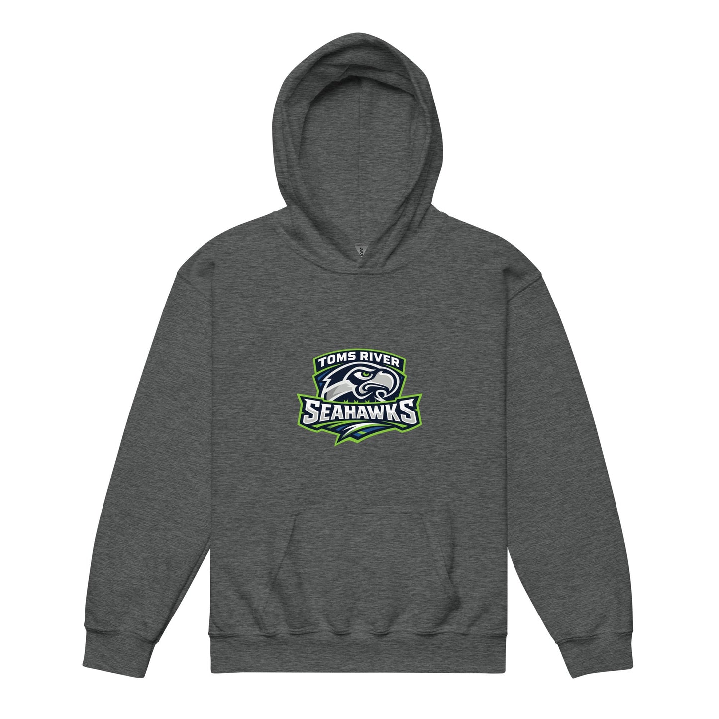 Classic | Youth Hoodie | Toms River Seahawks | Mascot Script Logo