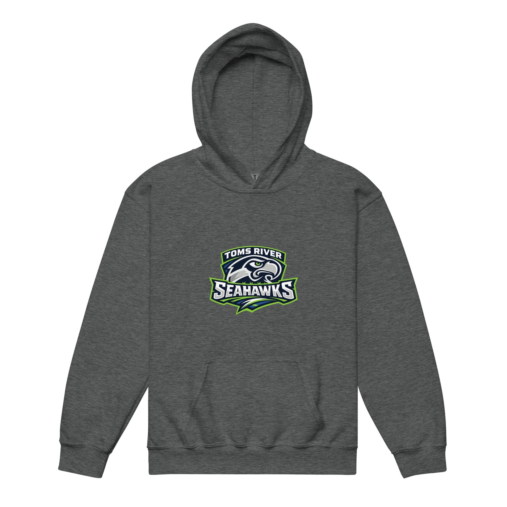 Classic | Youth Hoodie | Toms River Seahawks | Mascot Script Logo