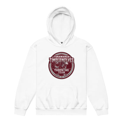 Classic | Youth Hoodie | Tonawanda High School Track and Field | Throwing Team Logo