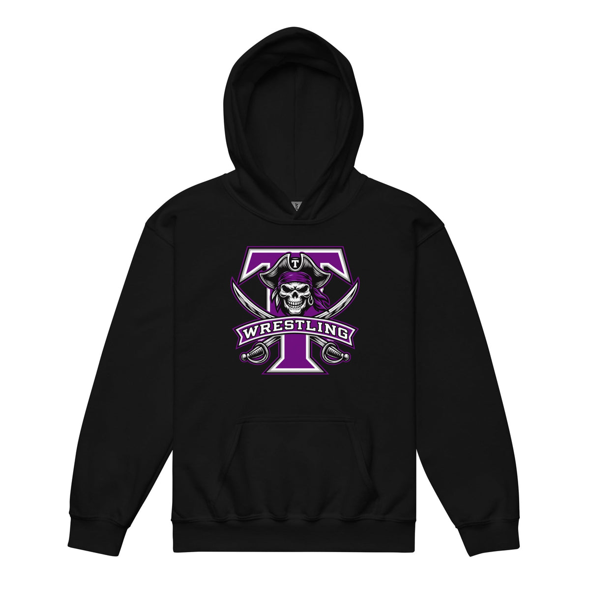 Classic | Youth Hoodie | Tottenville wrestling club | Emblem Logo