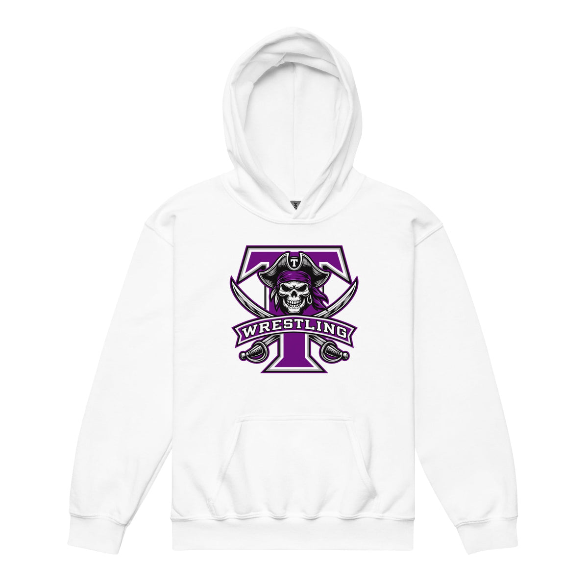 Classic | Youth Hoodie | Tottenville wrestling club | Emblem Logo