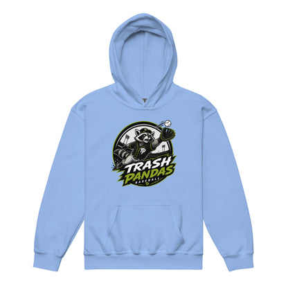 Classic | Youth Hoodie | Trash Pandas Baseball Organization | Emblem Logo