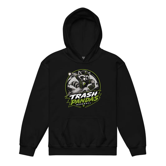 Classic | Youth Hoodie | Trash Pandas Baseball Organization | Vanguard Logo
