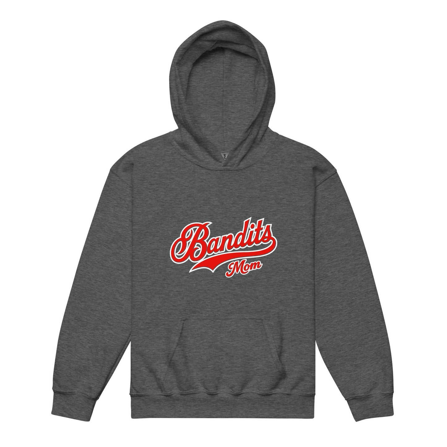 Classic | Youth Hoodie | Tri - City Baseball | Bandits Mom Logo