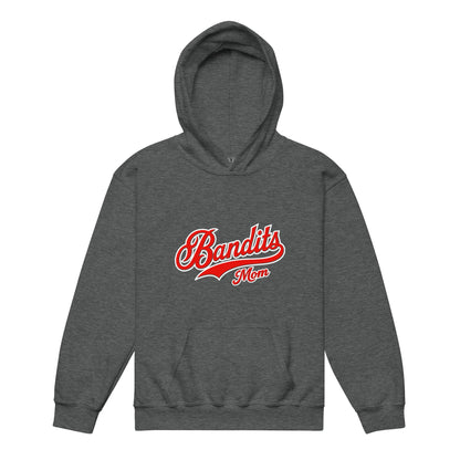Classic | Youth Hoodie | Tri - City Baseball | Bandits Mom Logo