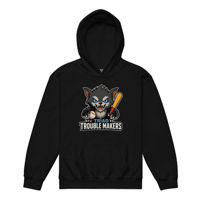 Classic | Youth Hoodie | Triad Troublemakers | Mascot Logo