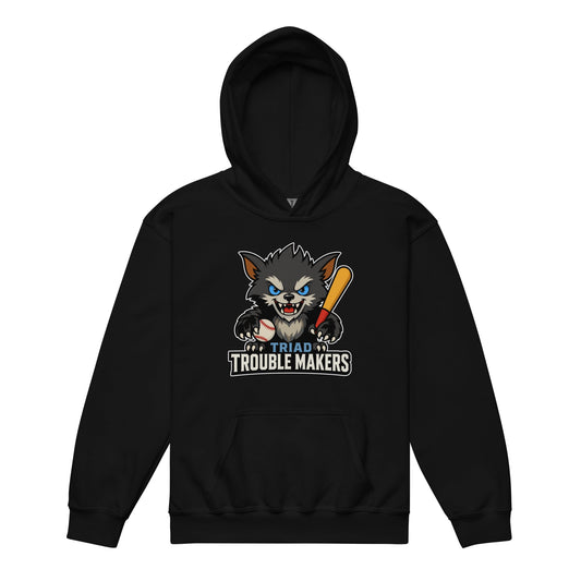Classic | Youth Hoodie | Triad Troublemakers | Mascot Logo