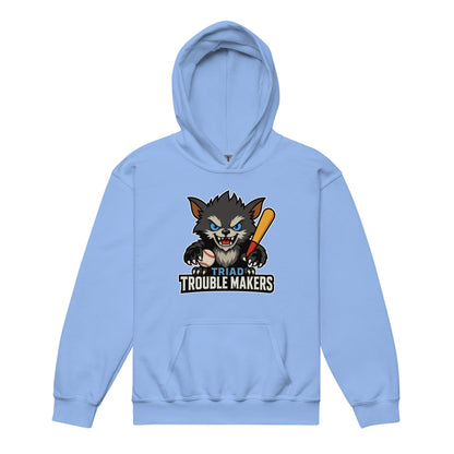 Classic | Youth Hoodie | Triad Troublemakers | Mascot Logo