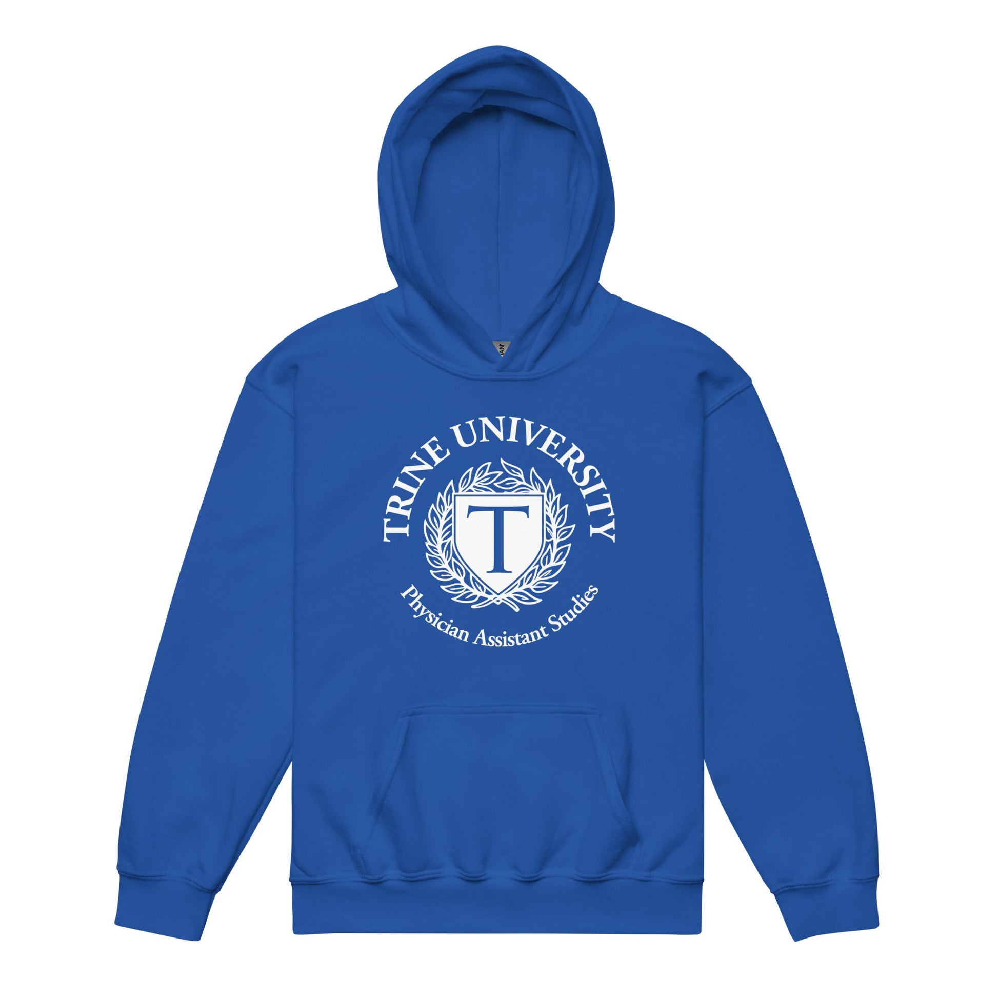 Classic | Youth Hoodie | Trine PA program | Emblem Logo