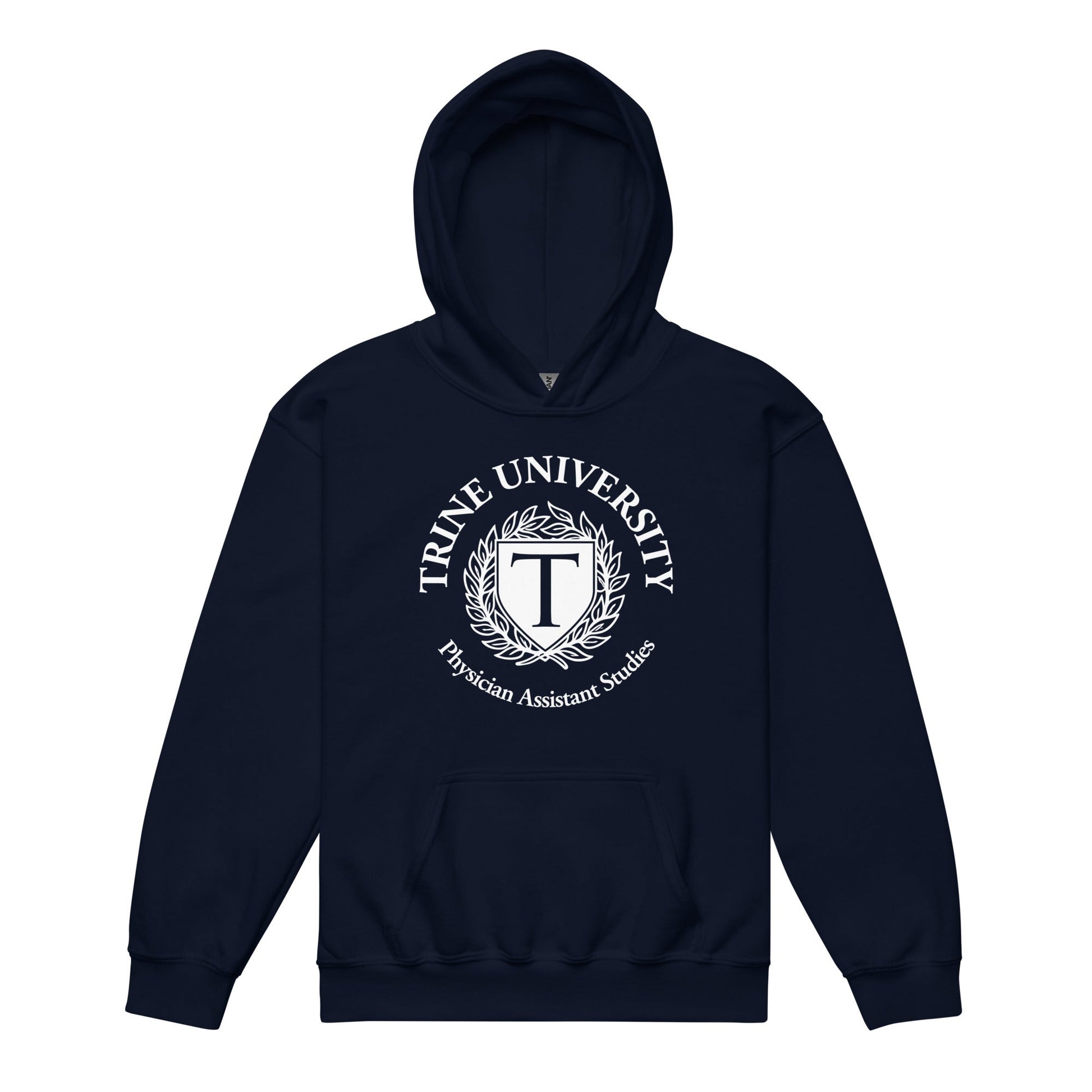 Classic | Youth Hoodie | Trine PA program | Emblem Logo