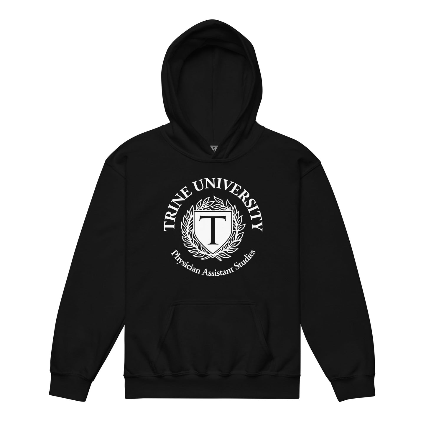 Classic | Youth Hoodie | Trine PA program | Emblem Logo