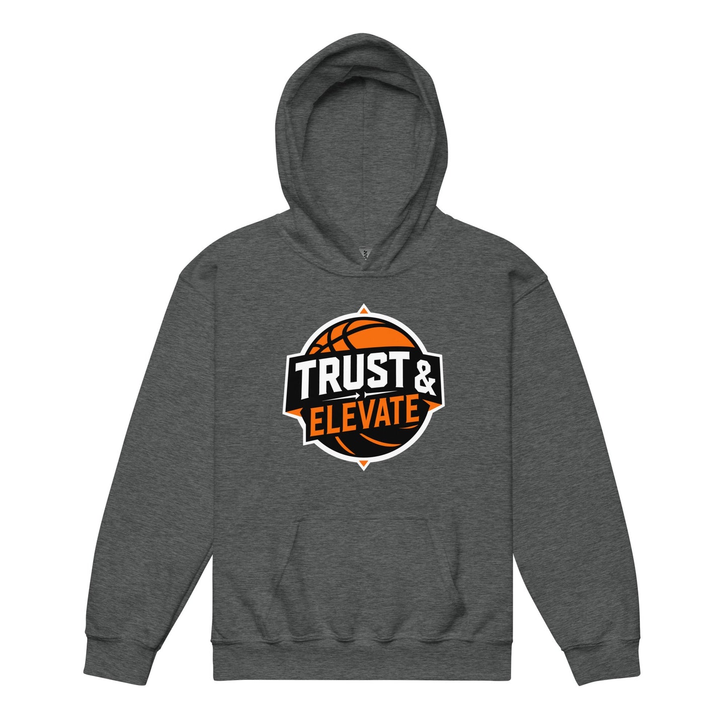Classic | Youth Hoodie | Trust & Elevate | Athletic Logo
