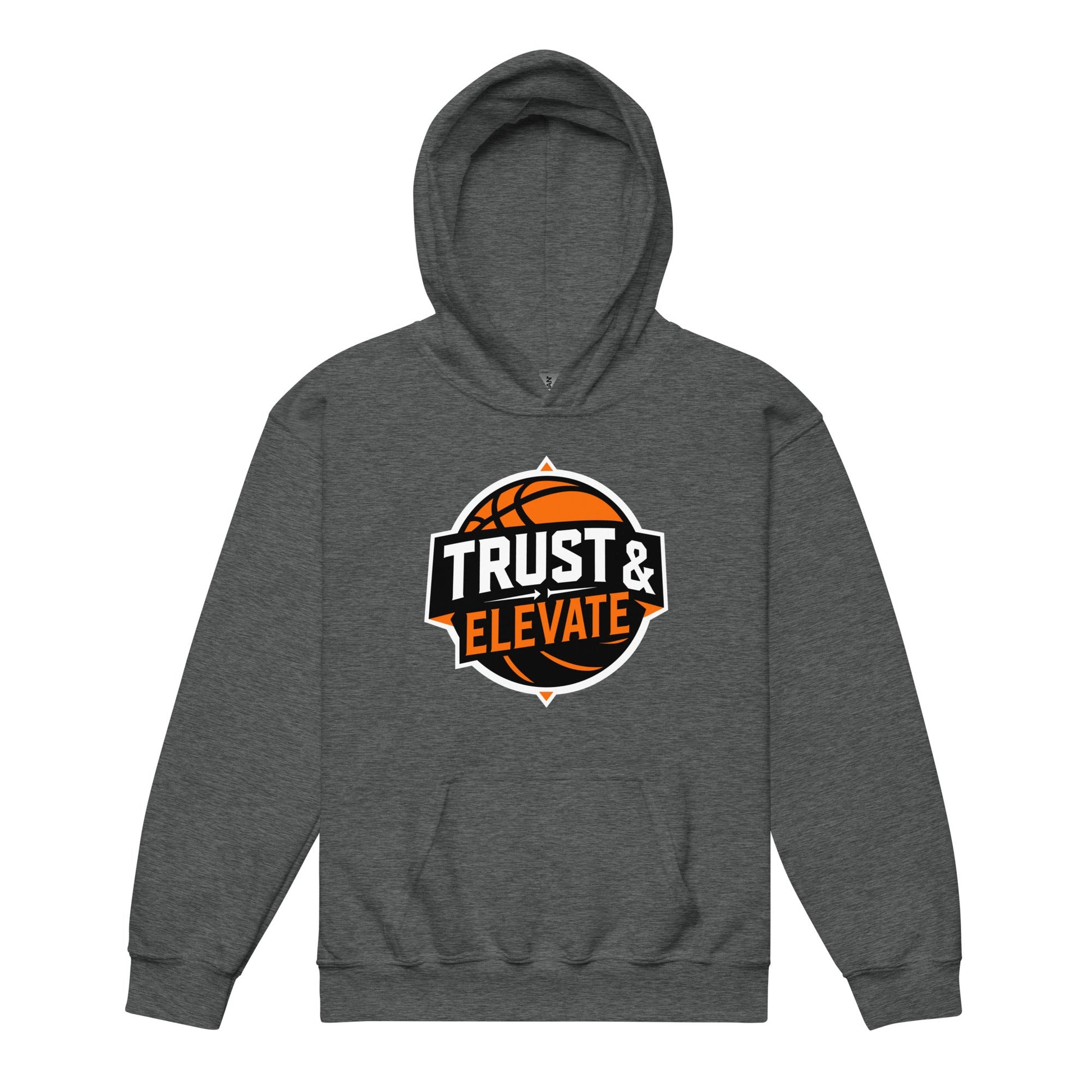 Classic | Youth Hoodie | Trust & Elevate | Athletic Logo