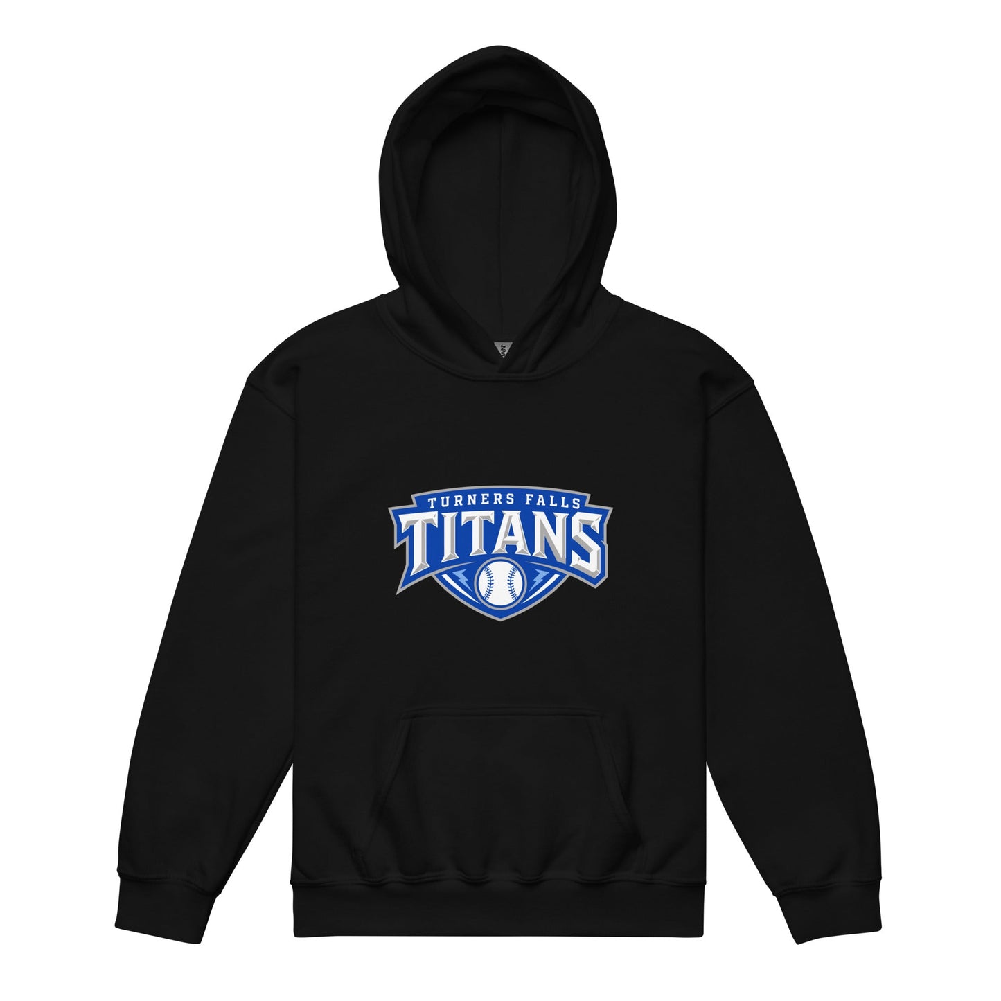 Classic | Youth Hoodie | Turners Falls Titans | Titan Crest Logo