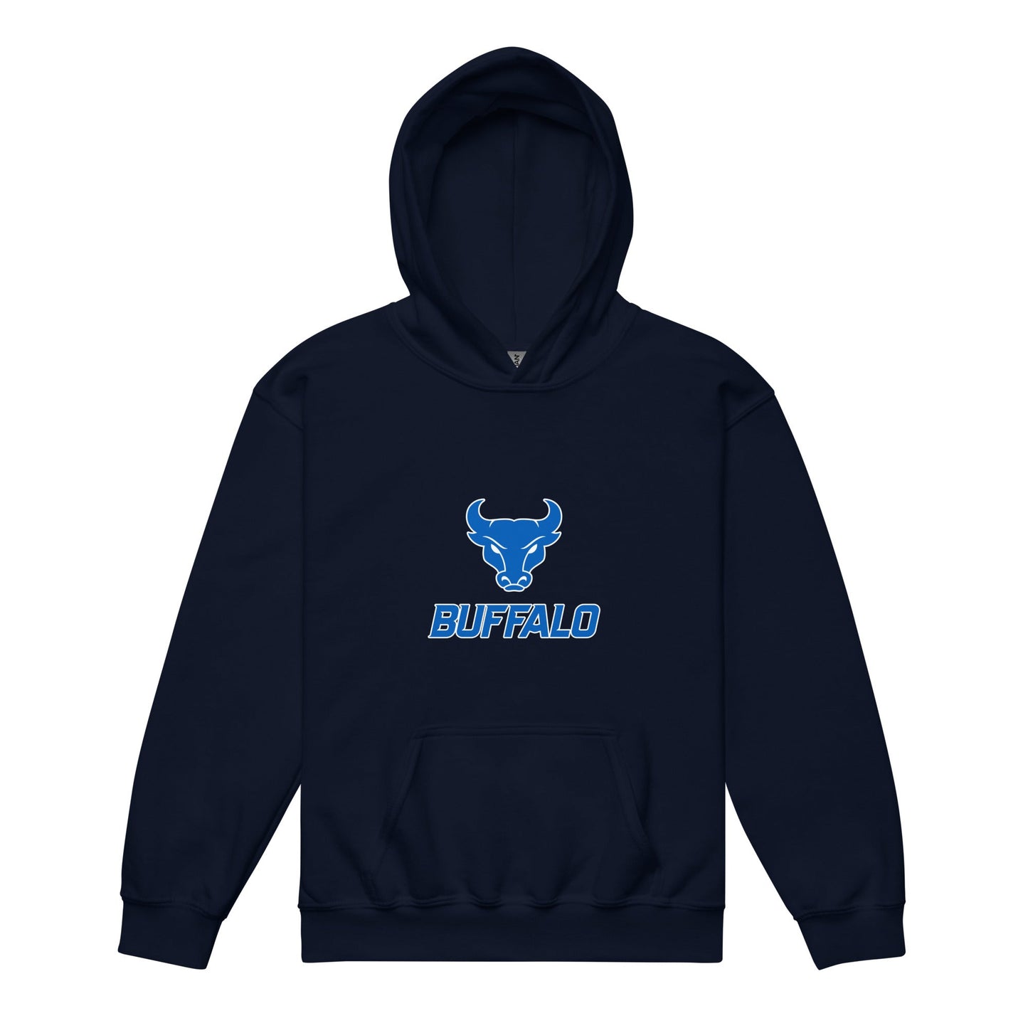 Classic | Youth Hoodie | UB Womens Club Basketball | Vanguard Buffalo Crest Logo