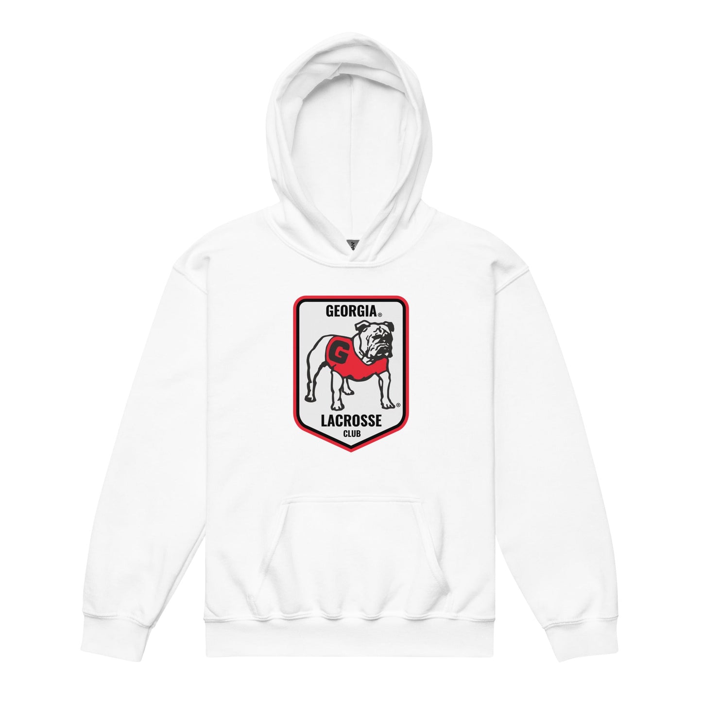 Classic | Youth Hoodie | UGA Club Lacrosse | Shield Logo