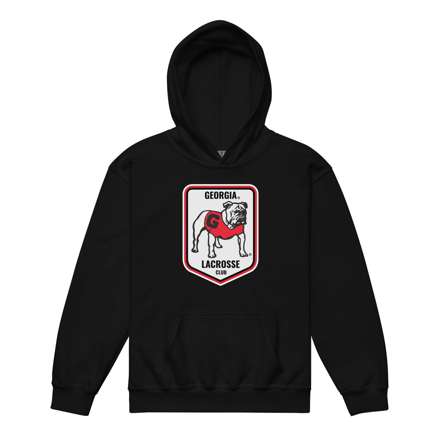 Classic | Youth Hoodie | UGA Club Lacrosse | Shield Logo