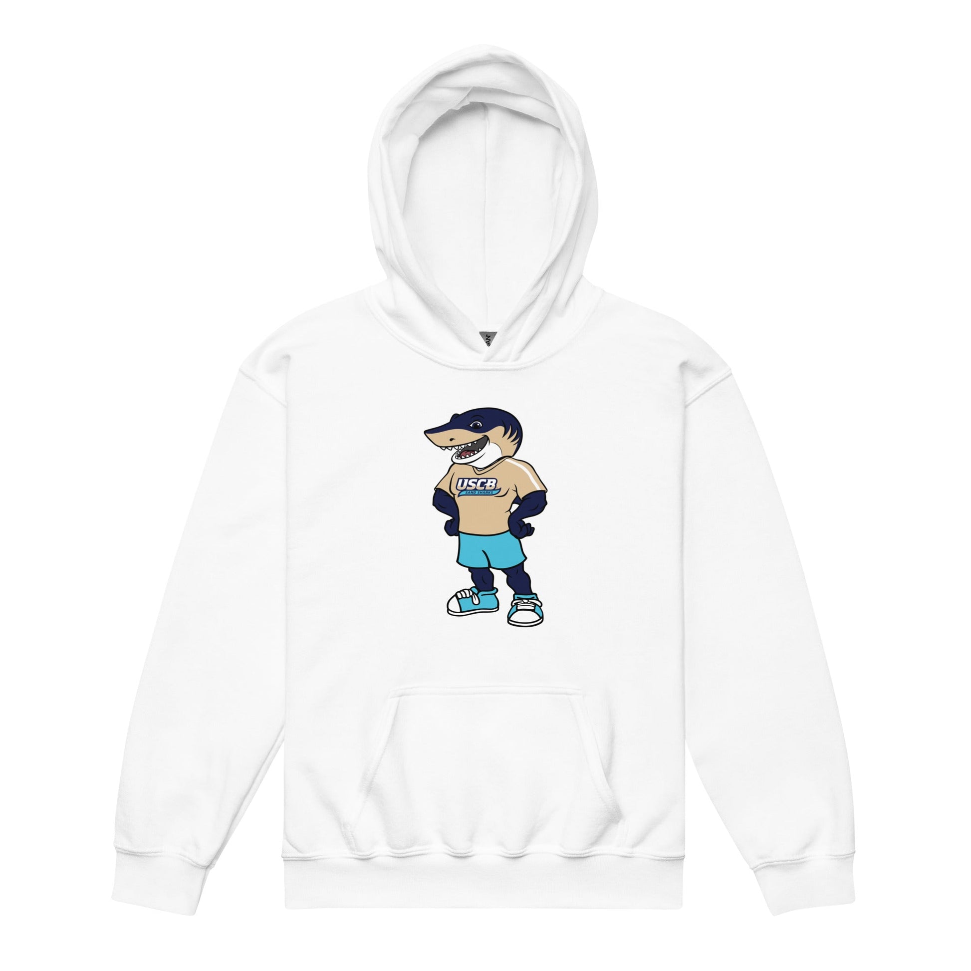 Classic | Youth Hoodie | University South Carolina Beaufort Track & Field | Mascot Logo